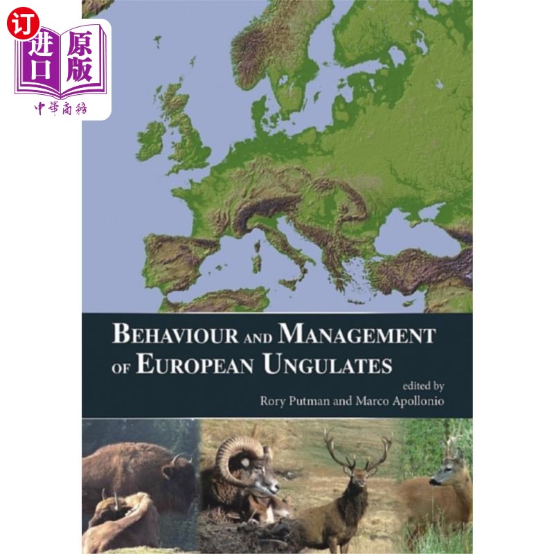 海外直订Behaviour and Management of European Ungulates 欧洲有蹄类动物的行为和管理