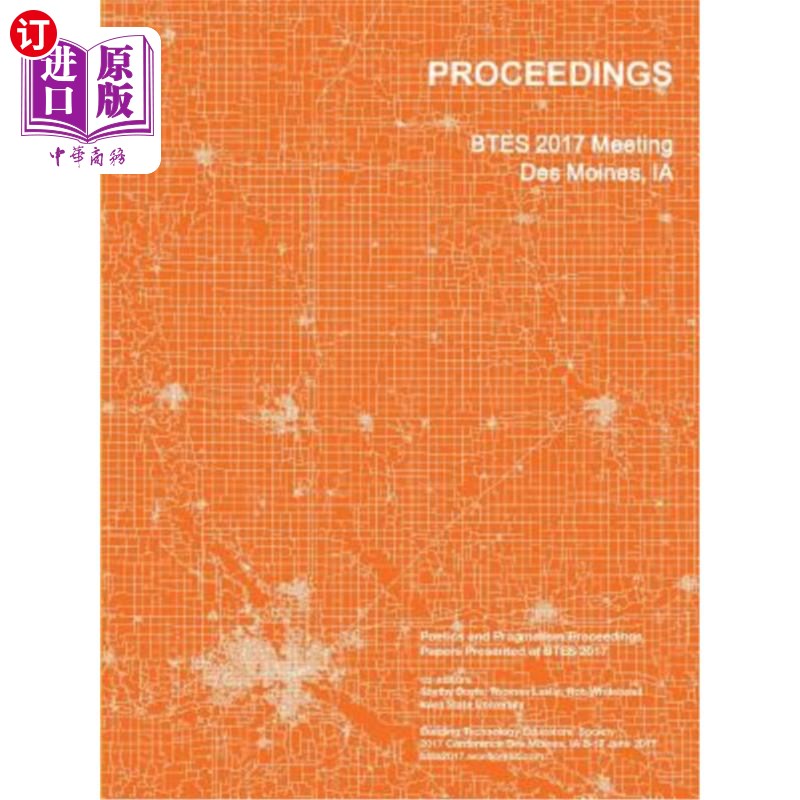 海外直订Btes 2017 Proceedings Btes 2017诉讼