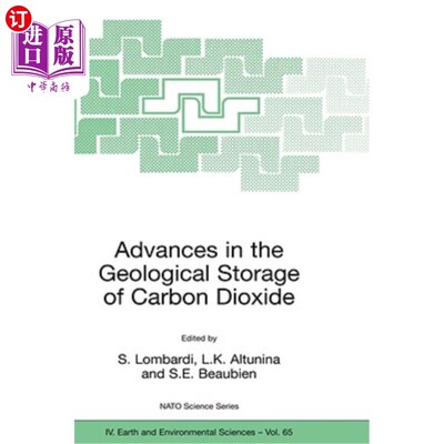 海外直订Advances in the Geological Storage of Carbon Dioxide: International Approaches t 二氧化碳地质储存的进展:减