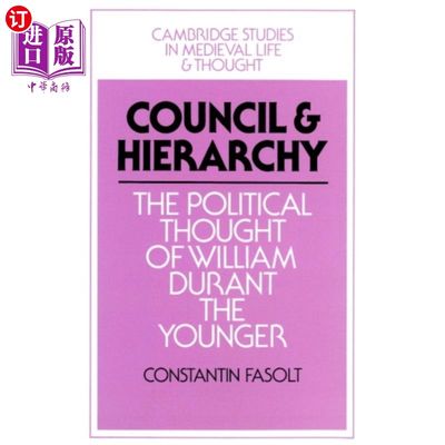 海外直订Council and Hierarchy 委员会和等级制度