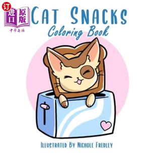 海外直订Cat Snacks Coloring Book