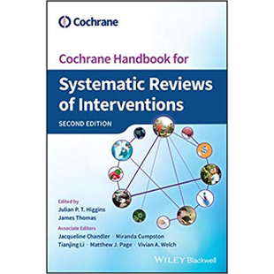 Cochrane Handbook for Systematic Reviews of Interventions 英文原版 科克伦干预系统手册 第2版 Julian Higgins【中商原?