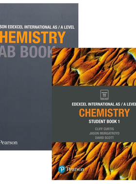 爱德思国际AS&A水平化学学生套装2册 英文原版 Edexcel International AS&A Level Chemistry SET(2 books)【中商原版】