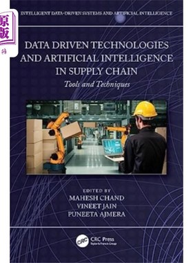 海外直订Data-Driven Technologies and Artificial Intellig... 供应链中的数据驱动技术和人工智能