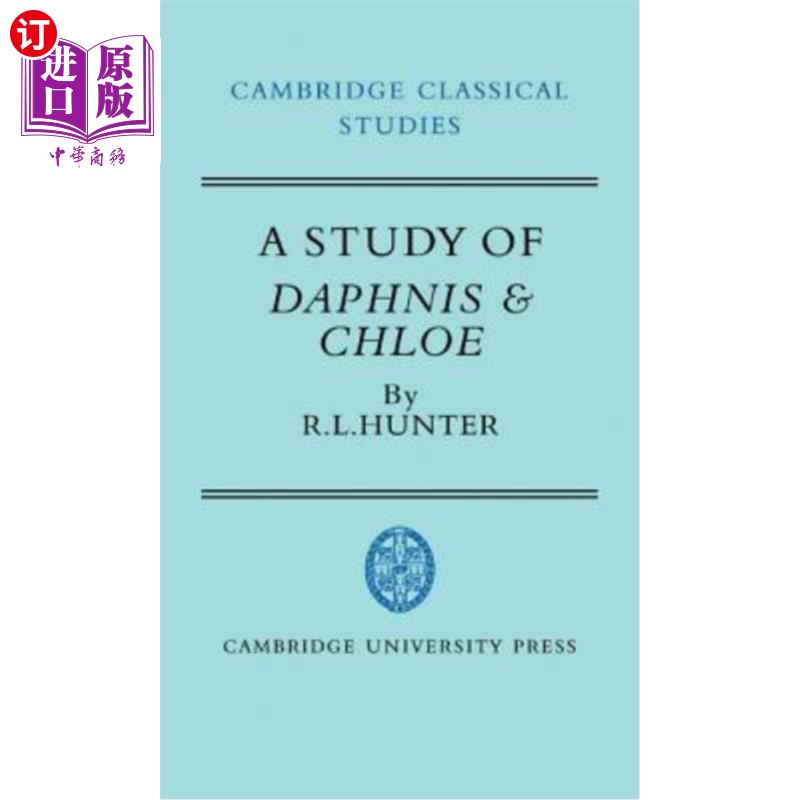 海外直订A Study of Daphnis and Chloe 达弗尼斯和克洛伊的研究