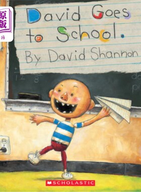 海外直订David Goes to School 大卫上学去了