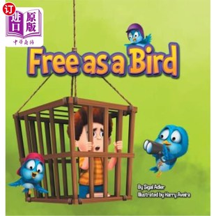 Story 儿童睡前故事绘本 自由如鸟 Book Picture Bedtime Children Bird 海外直订Free