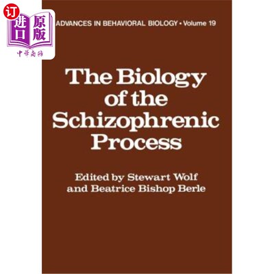 海外直订医药图书The Biology of the Schizophrenic Process 精神分裂过程的生物学