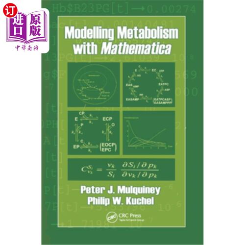 海外直订Modelling Metabolism with Mathematica 用Mathematica建模代谢