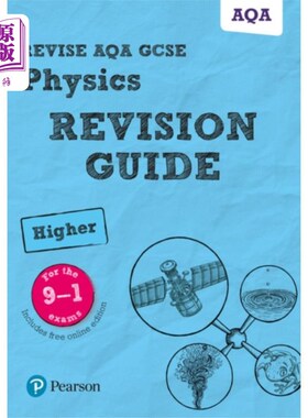 海外直订Pearson REVISE AQA GCSE (9-1) Physics Higher Rev... 皮尔逊修订AQA GCSE（9-1）物理高等修订指南