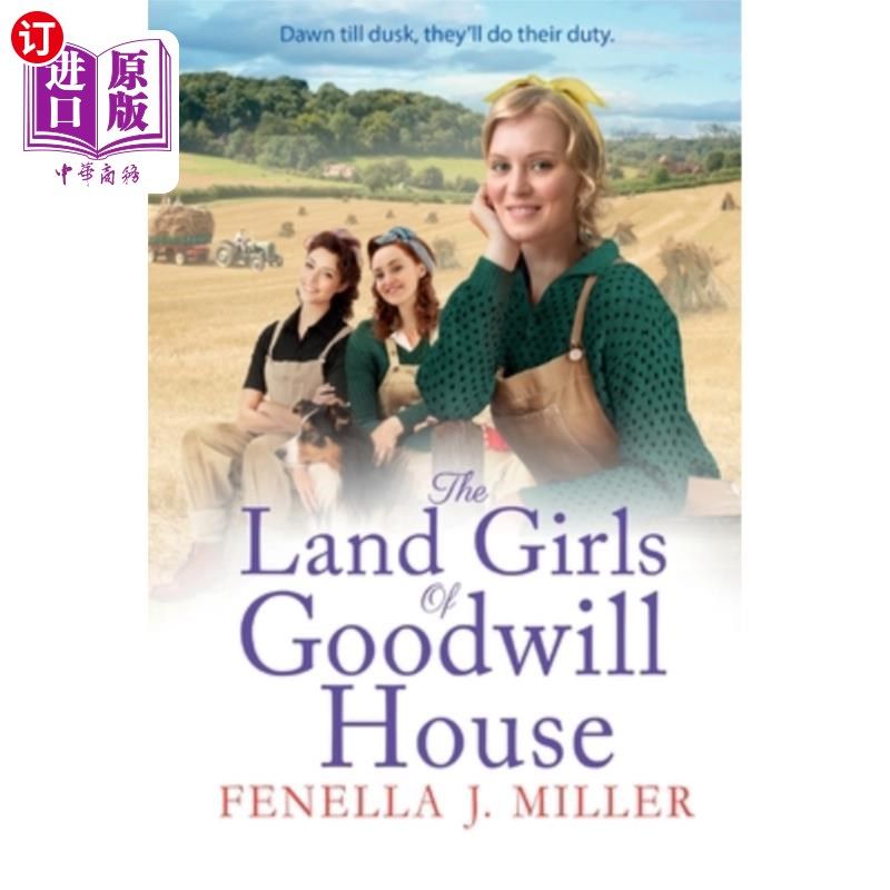 海外直订The Land Girls of Goodwill House 亲善之家的土地女孩