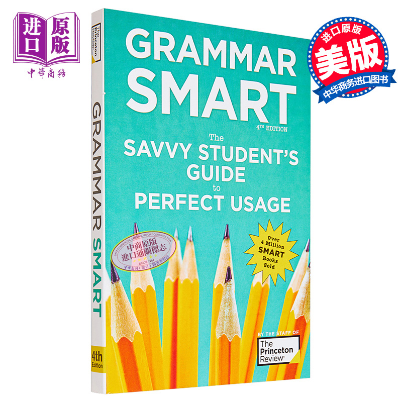 现货 Grammar Smart 4th Edition英文原版巧学语法（第4版） Princeton Review【中商原版】