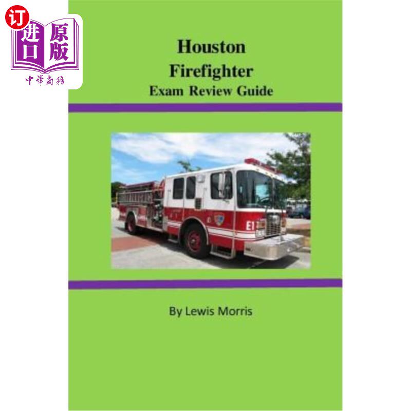 海外直订Houston Firefighter Exam Review Guide 休斯顿消防员考试复习指南
