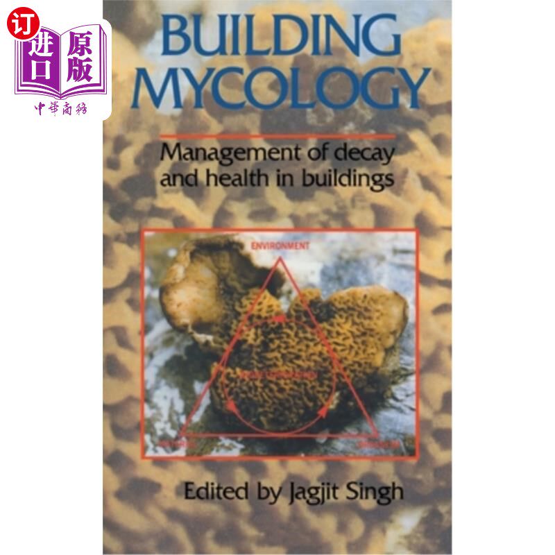海外直订Building Mycology 建筑真菌学