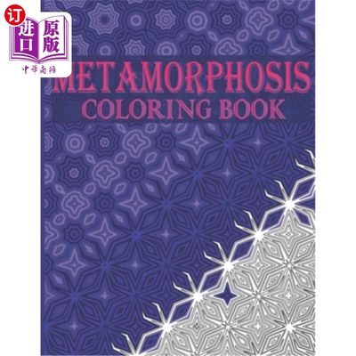 海外直订Metamorphosis Coloring Book: 30 Transition Patterns and Optical Illusions to Unl 变形着色书：30种过渡模式和