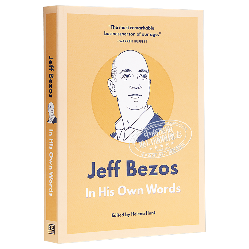 杰夫·贝索斯——用他自己的话来说 英文原版 Jeff Bezos: In His Own Words【中商原版】