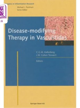 海外直订医药图书Disease-Modifying Therapy in Vasculitides 血管炎的疾病治疗