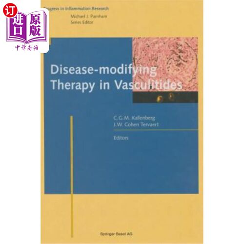 海外直订医药图书Disease-Modifying Therapy in Vasculitides 血管炎的疾病治疗