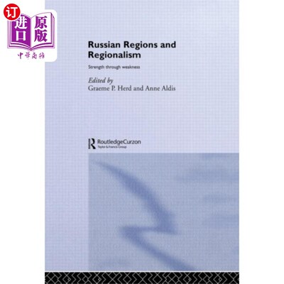 海外直订Russian Regions and Regionalism 俄罗斯地区与地区主义
