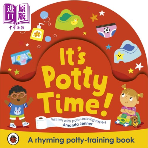 Its Potty Time 学如厕时间 英文原版儿童绘本 早教图书【中商原版】