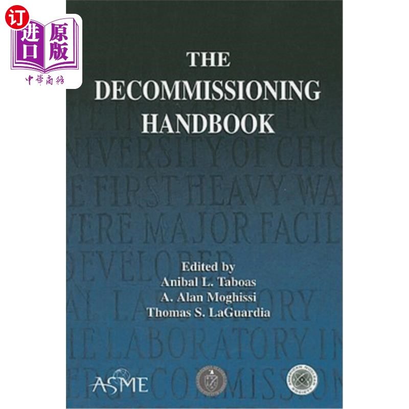 海外直订the decommissioning handbook [with cdrom] 退役手册[带