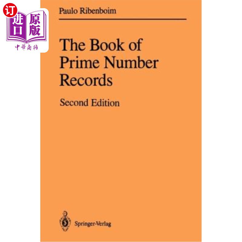 海外直订The Book of Prime Number Records 素数之书