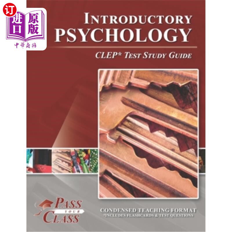 海外直订Introductory Psychology CLEP Test Study Guide 入门心理学CLEP考试学习指南