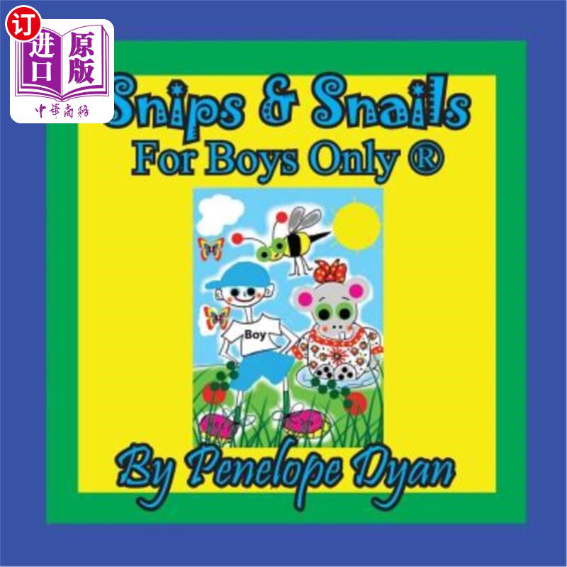 海外直订Snips & Snails --- For Boys Only (R) 剪和蜗牛---仅限男孩（R）