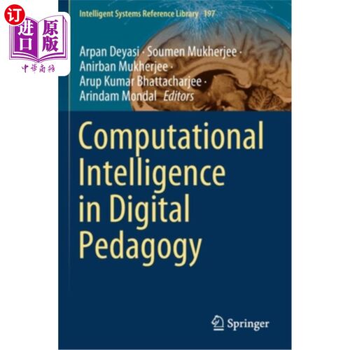 海外直订Computational Intelligence in Digital Pedagogy 数字教学中的计算智能