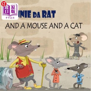 and Rat... Mouse 罗尼·达瑞特…一只老鼠和一只猫 海外直订Ronnie Cat