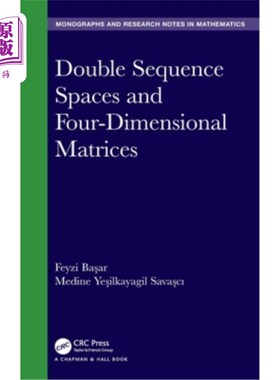 海外直订Double Sequence Spaces and Four-Dimensional Matrices 二重序列空间与四维矩阵