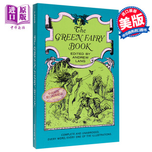 Fairy Book 中商原版 The Lang Green Andrew 朗格绿色童话 英文原版