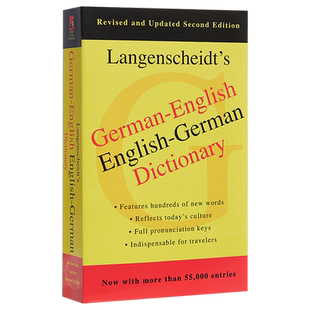 【中商原版】德语英语 英德词典字典 英文原版 German-English Dictionary