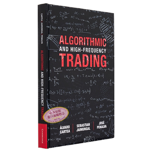 算法和高频交易 Algorithmic and High Frequency Trading 英文原版 Alvaro Cartea 投资金融经济【中商原版】