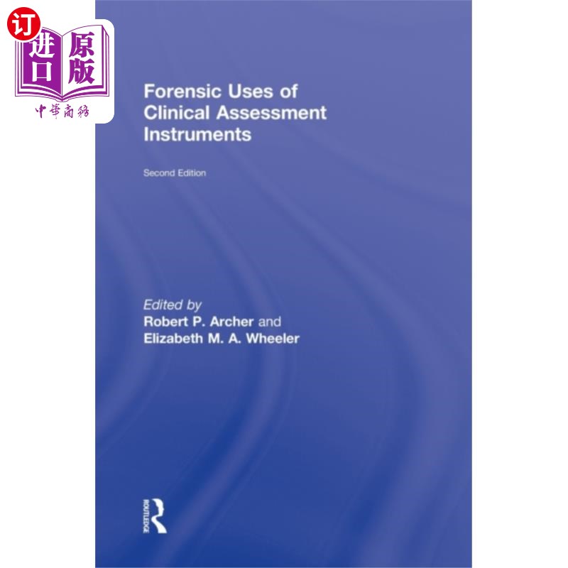 海外直订医药图书Forensic Uses of Clinical Assessment Instruments 临床评估仪器的法医应用