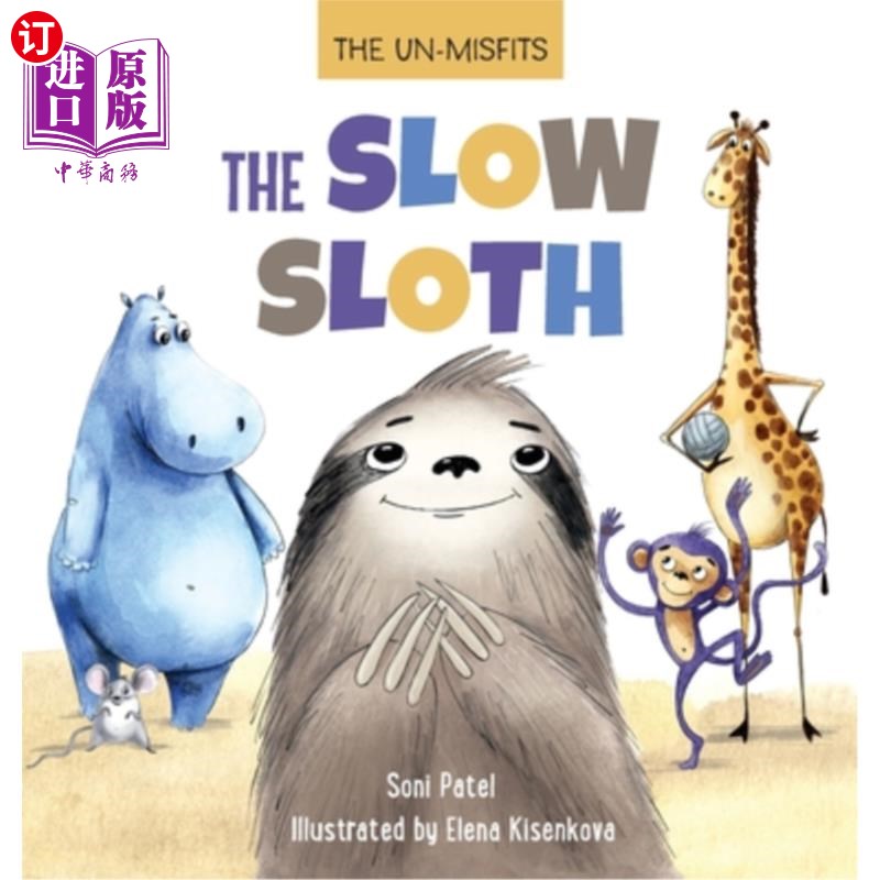 海外直订The Slow Sloth 慢树懒