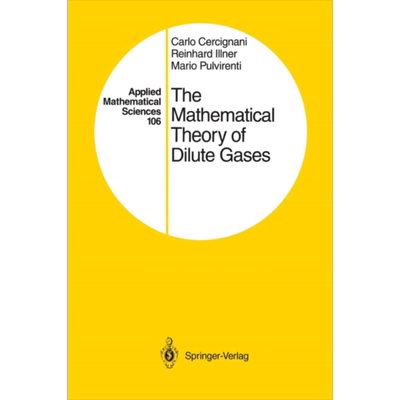现货 稀释气体的数学理论 The Mathematical Theory of Dilute Gases 英文原版 Carlo Cercignani Reinhard Illner【中商原版】