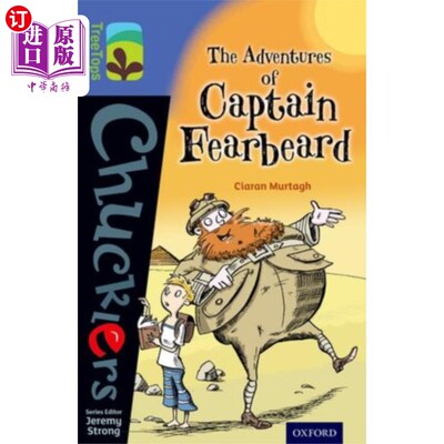 海外直订Oxford Reading Tree TreeTops Chucklers: Level 17... 树顶窃笑者:第17关:恐怖胡子船长的冒险