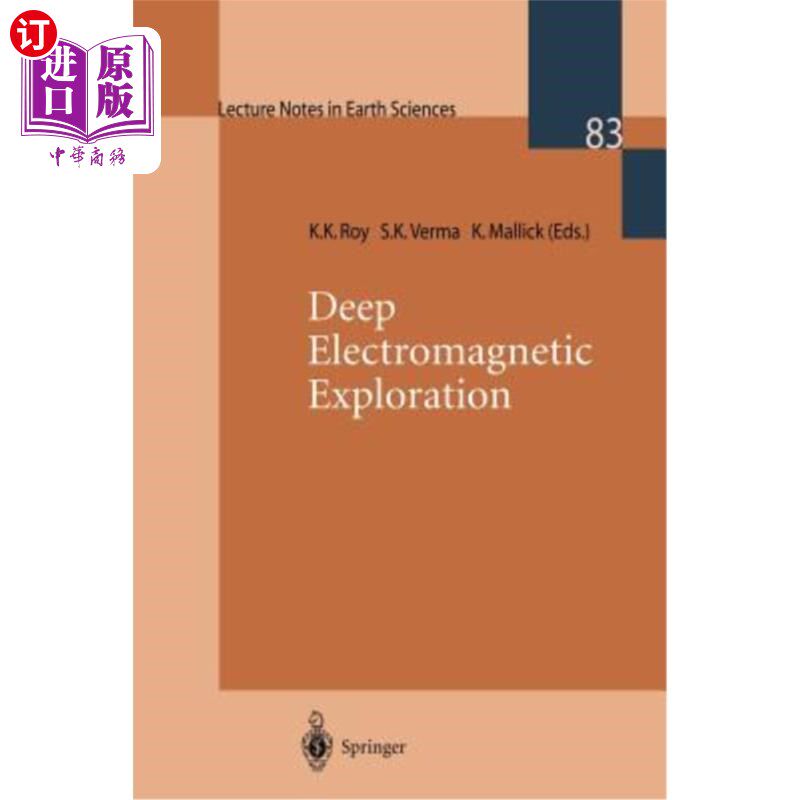 海外直订Deep Electromagnetic Exploration 深部电磁勘探