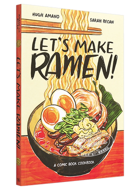 预售 Let’s Make Ramen!: A Comic Book Cookbook 英文原版 做拉面吧！漫画食谱【中商原版】