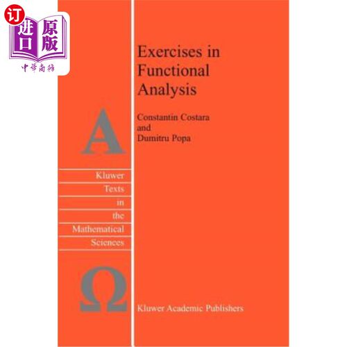 海外直订Exercises in Functional Analysis 功能分析练习