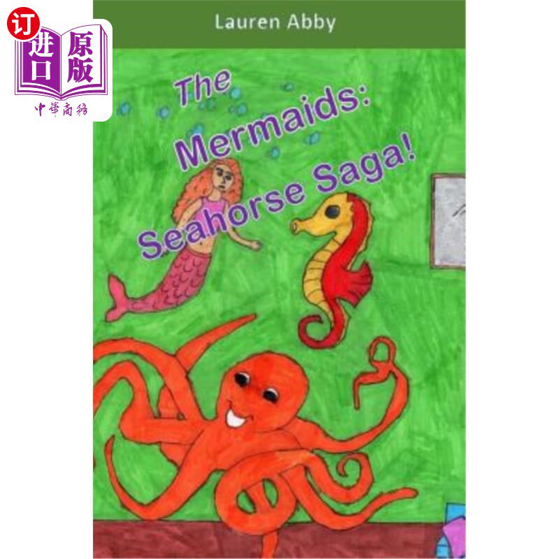 海外直订The Mermaids: Seahorse Saga! 美人鱼：海马传奇！