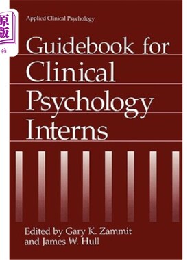 海外直订医药图书Guidebook for Clinical Psychology Interns 临床心理学实习生指南