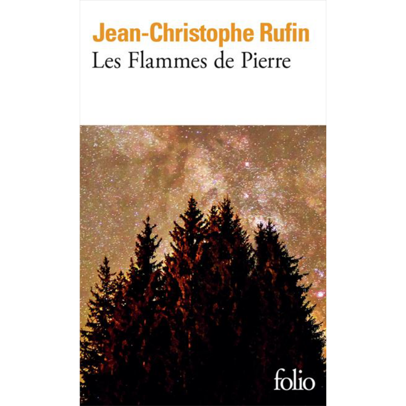 【法文版】石头火焰 Les flammes de pierre 法文原版  Jean Christophe Rufin 国际流行小说 爱情小说【中商原版】