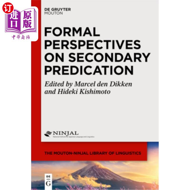 海外直订Formal Perspectives on Secondary Predication 二级预测的形式观点