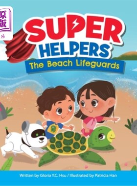 海外直订Super Helpers: The beach lifeguards 超级帮手：海滩救生员