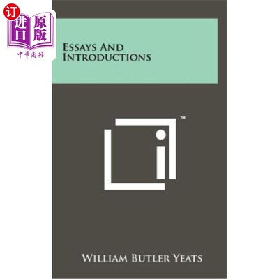 海外直订Essays and Introductions 论文和介绍