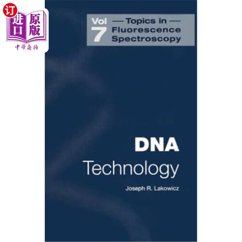 海外直订DNA Technology 脱氧核糖核酸科技
