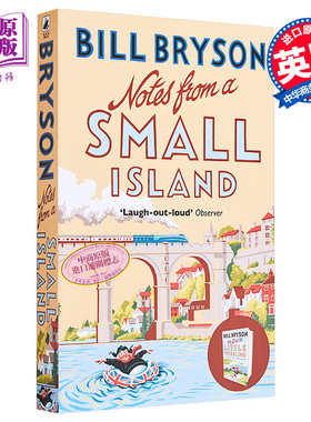 比尔·布莱森 小不列颠札记 英国环岛告别之旅 Notes From A Small Island 英文原版 Bill Bryson 万物简史作者【中商原版】