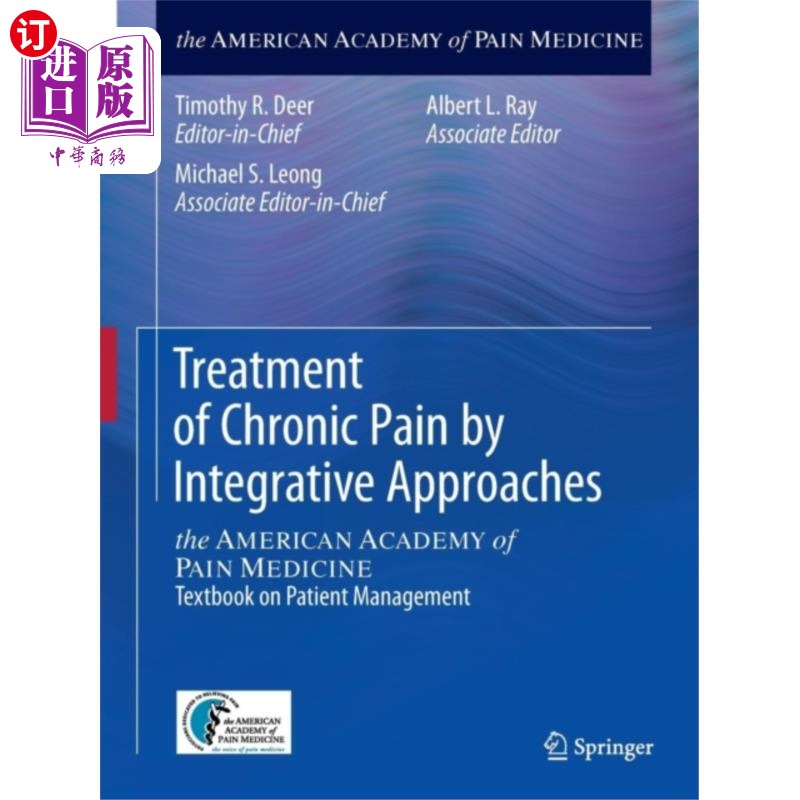 海外直订医药图书Treatment of Chronic Pain by Integrative Approac... 综合疗法治疗慢性疼痛